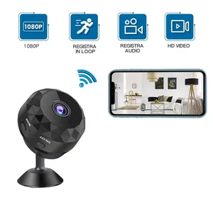 A9 mini ıp kamera 1080 p hd mikro video kameralar, kablosuz versiyonu gece ses, video, güvenlik, gözetim, kameralar, wi-fi akıllı ev 8 mini kameranın en çok satan ürünleri (bluetooth özellikli) - no. 2