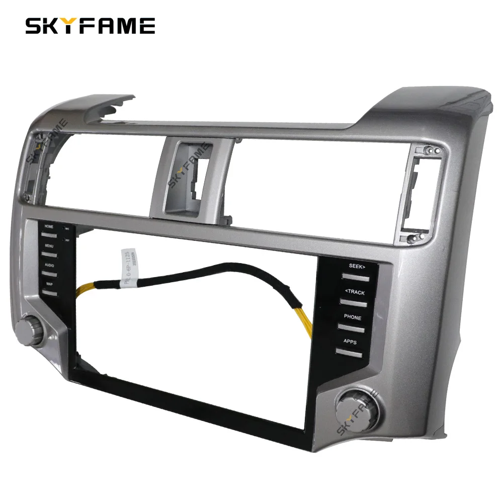 SKYFAME إطار السيارة فآسيا محول Canbus صندوق فك أندرويد راديو داش تركيب لوحة عدة لتويوتا 4 عداء