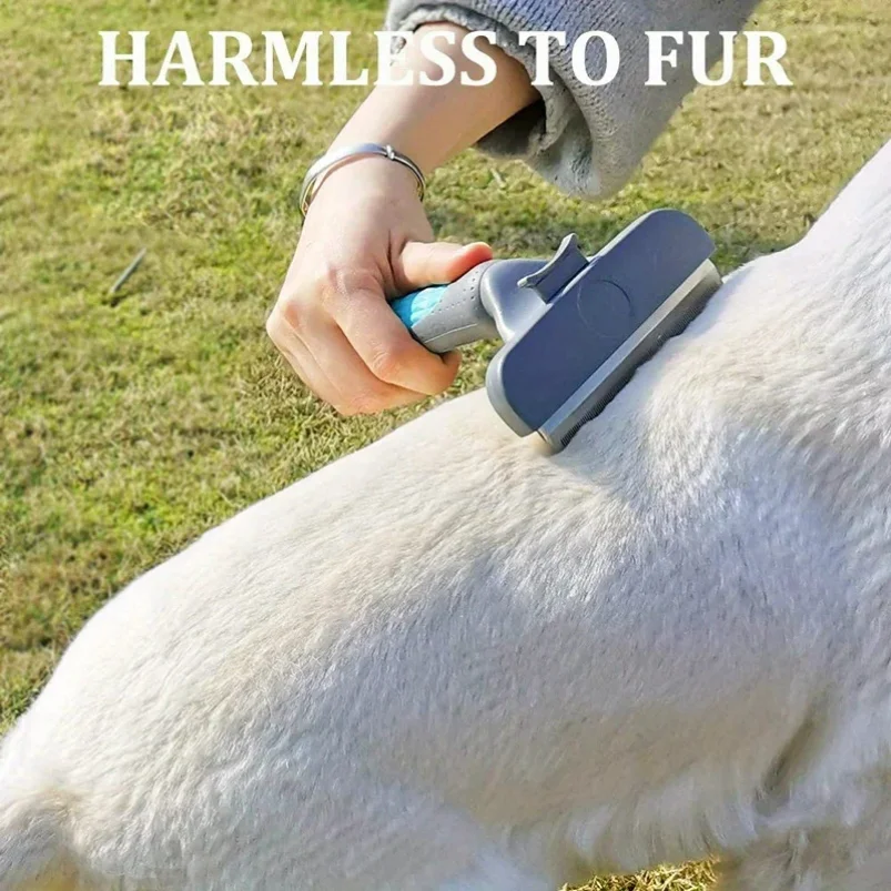 1Pcs Pet Thinning Comb Dog Hair Comb Large Dog Knotting Knife Knotting Hair Removal Comb Cat Dog Supplies - view 2