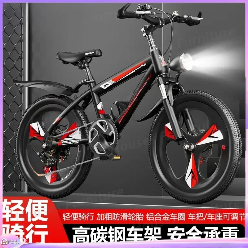For Kids Mountain Bike 8 10 12 15 Year Old Boys Girls Shock Absorber Disc Brake Bicycle Children Student MTB Cycling