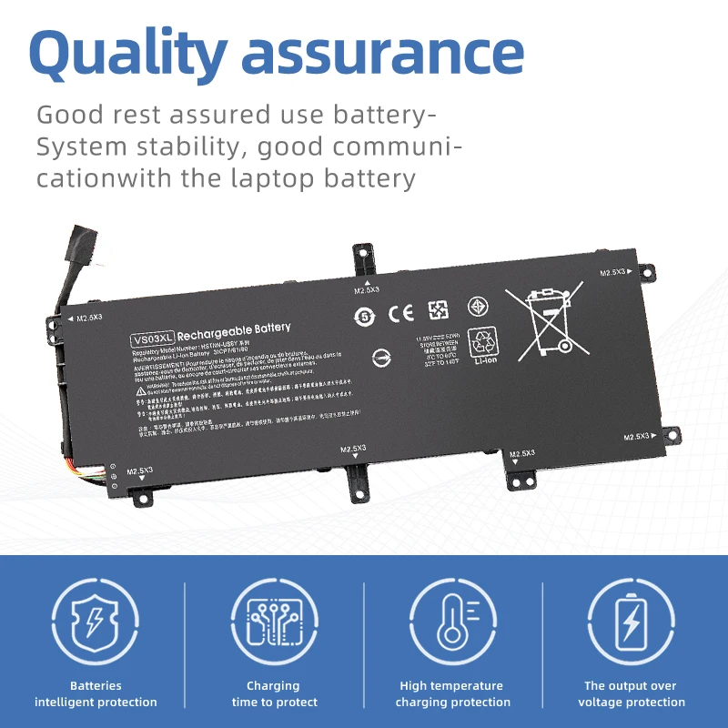 Imagem -02 - Bateria do Portátil para hp Envy 15-as 15-as014wm 849047541 Hstnn-ub6y 849047-541 849313850 Suozhan-vs03xl