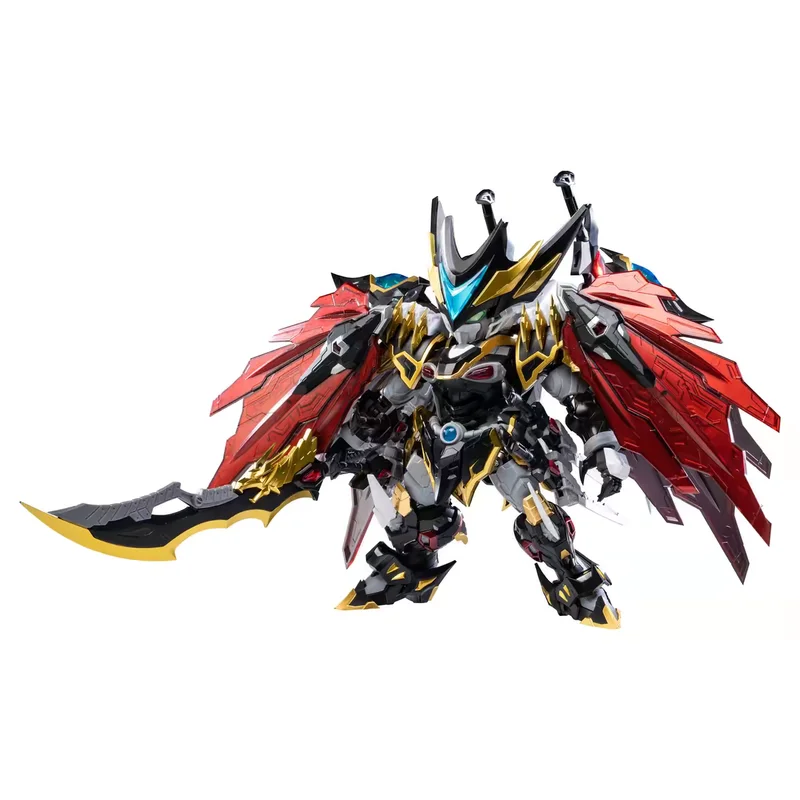 Zestaw do składania: silnik jądrowy, wersja Q, rama ze stopu Gan Jiang z elementami, podstawa ekspozycyjna, figurki akcji, zabawka edukacyjna dla dzieci.