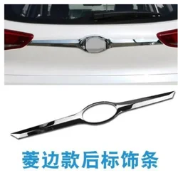High-quality ABS Chrome Rear Trunk Door Handle Cover Tail Gate Trim Bezel Molding Styling For Hyundai Tucson 2015 2016 2017 2018