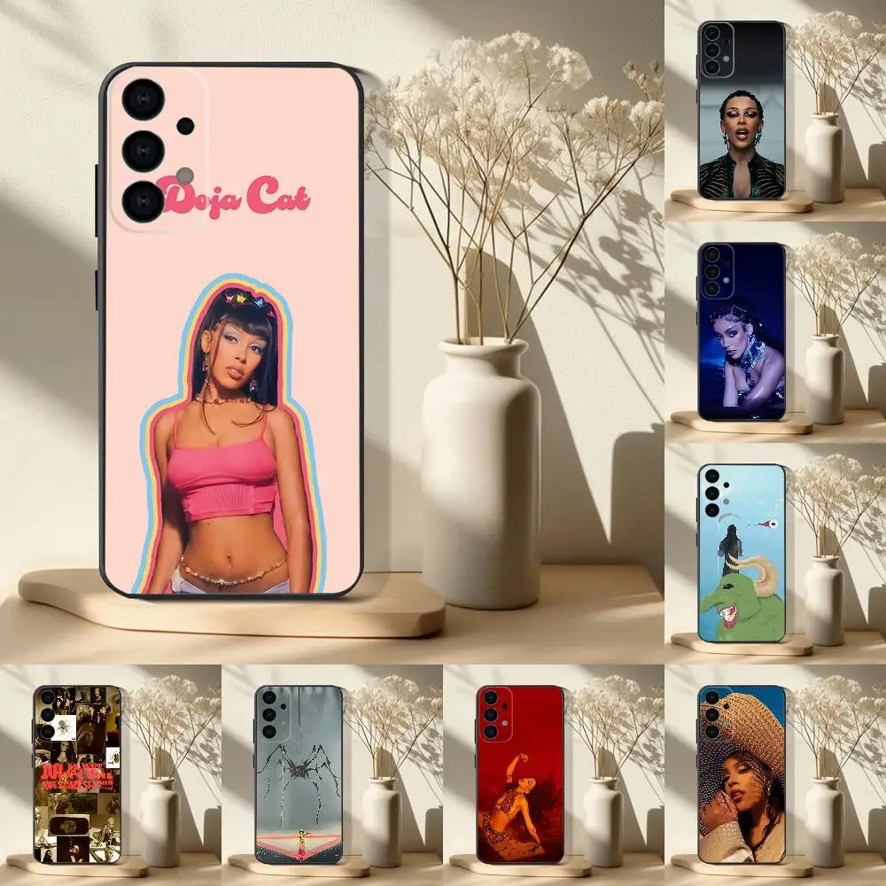 

Singer Doja Cat Scarlet Phone Case For Samsung S 25,24,23,22,30,21,10,9,Ultra,Plus,Lite,FE,4,5G Black Soft Case