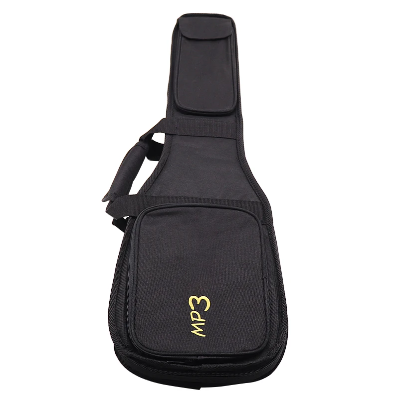 23Inch Guitar Bag Black oxford cloth Portable Soft Case Monolayer Bag Single Shoulder Backpack Padded for Ukulele