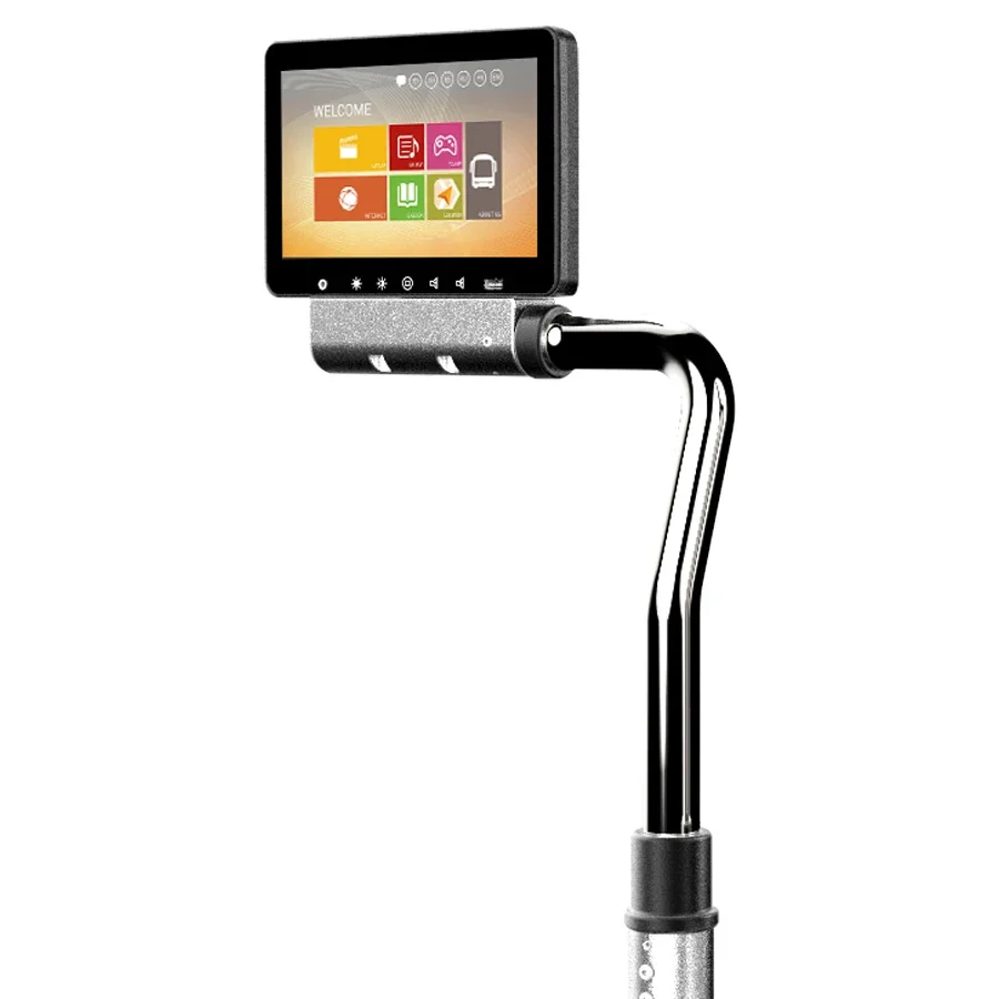 13.3 بوصة حافلة VOD اللوحي شاشة أندرويد سوينغ الذراع متعدد USB مشغل الوسائط بلوتوث LCD مشغل ديفيدي كومبو حافلة المقعد الخلفي