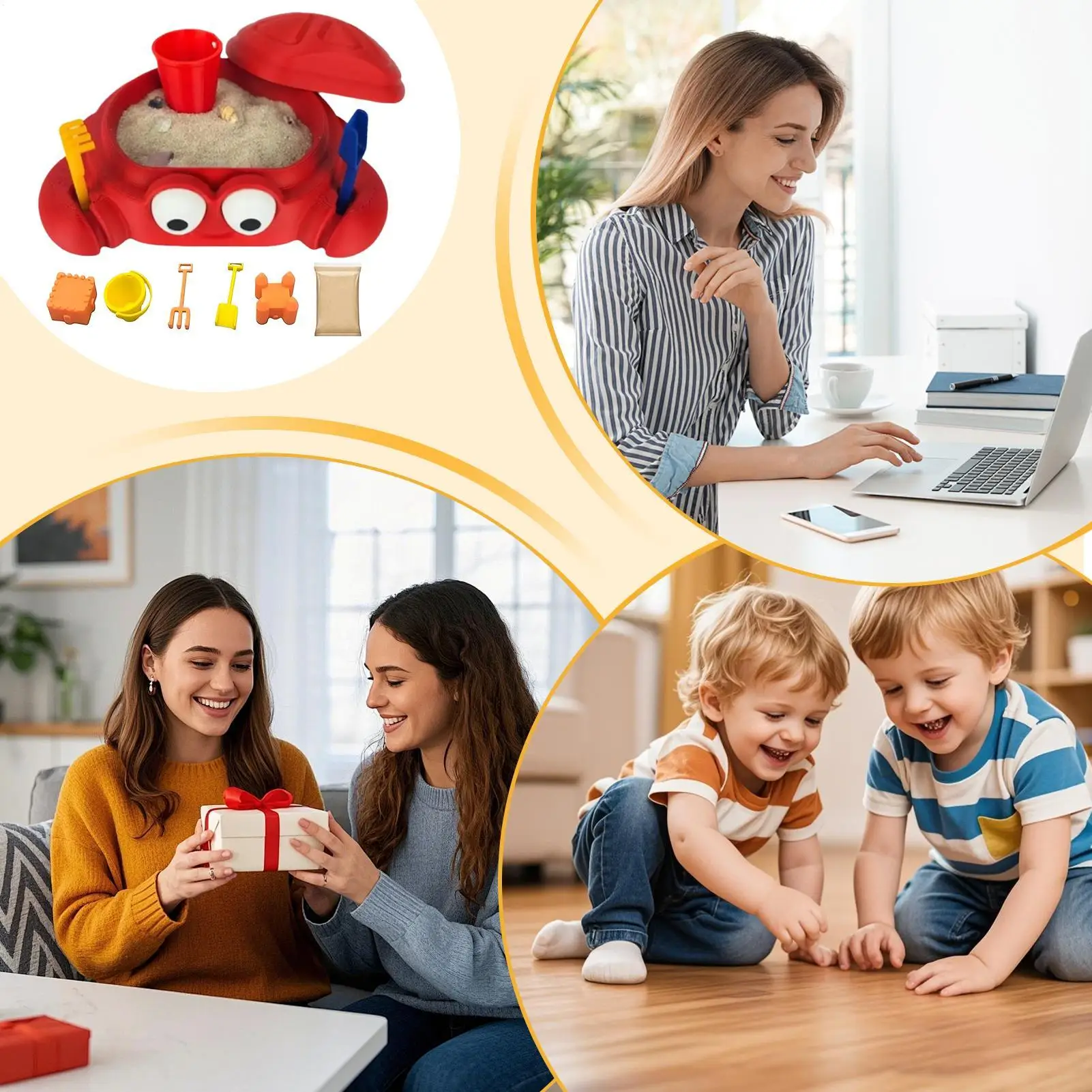 صندوق رمل صغير على شكل سرطان البحر انتزاع اللعب صندوق رمل حفار المنتزع الكبار مخلب السلطعون مخالب الشاطئ البلاستيك شاطئ البحر الكبار مجموعة الرمال الحسية #6