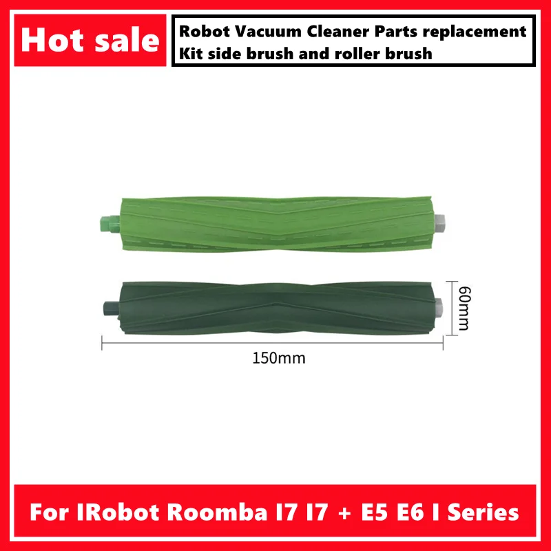 Irobot roomba i7 i7 + e5 e6 i série robô aspirador de pó substituição kit, escova lateral e escova do rolo