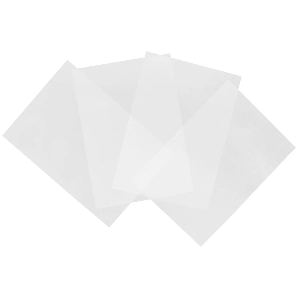 

4Pcs Night Glowing Heat Shrink Sheets Soft Transparent Shrinkable Film for DIY Craft Making Safe Odor Free Handmade Material