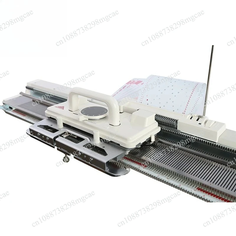 Professional Grade Home Knitting Machine LC2, Openwork/Lace Head Design for Creative DIY Sweater and Lace Knitting