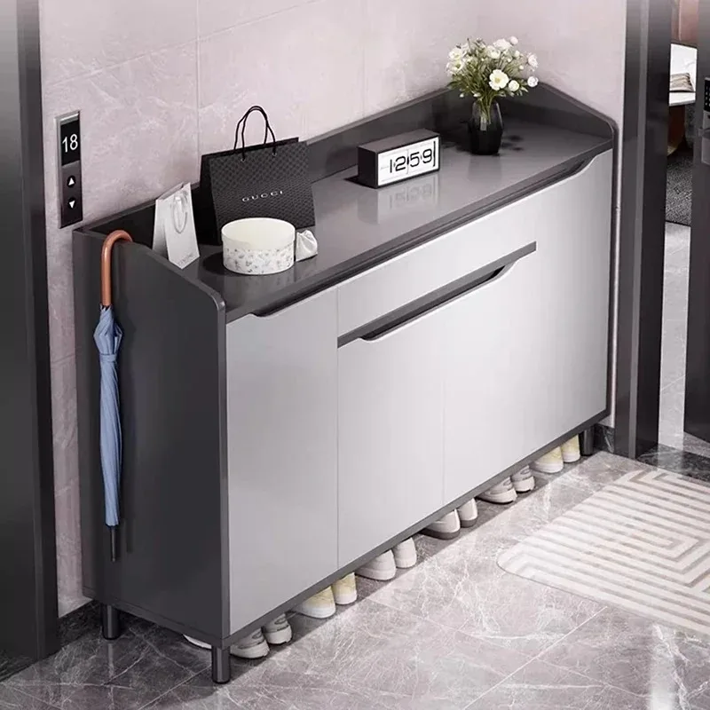 

European Simple Shoe Cabinets Living Room Vertical Entryway Small Shoe Rack Minimalist Fashion Sapateira Space Saving Furniture