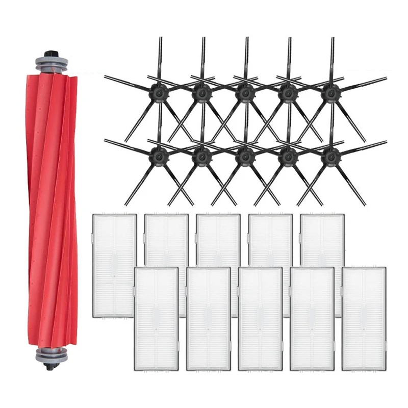 Main Side Brush Hepa Filter Mop Rag For Xiaomi Roborock S7 / T7S Plus / S7 Maxv Ultra Robot Vacuum Replacement Parts Spare Parts