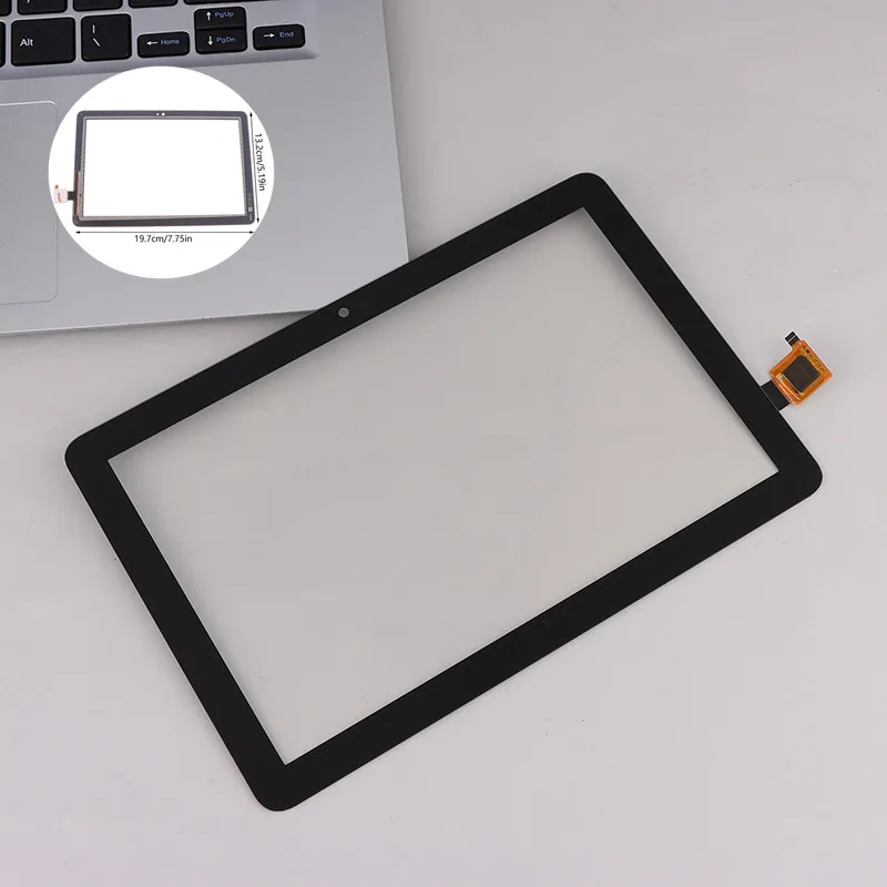 1Pcs Transparent New Touch For Fire HD8 HD 8 2020 10th Gen K72LL4 HD 8 2022 12th Gen Touch Screen Digitizer Panel Front Glass