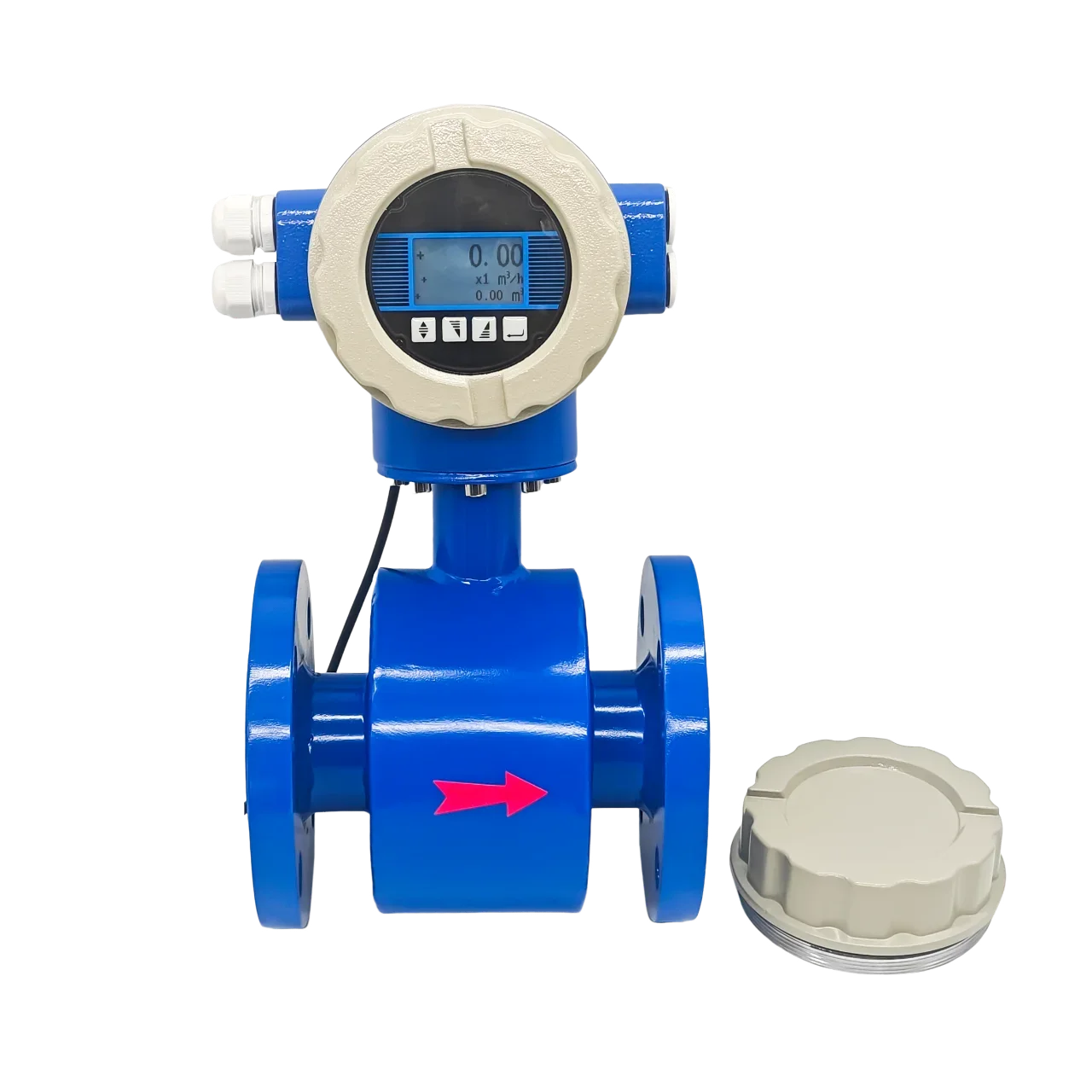

Anti Corrosion Flange Type Sewage Electromagnetic Flowmeter Industrial Water Intelligent Digital Display Integrated Type