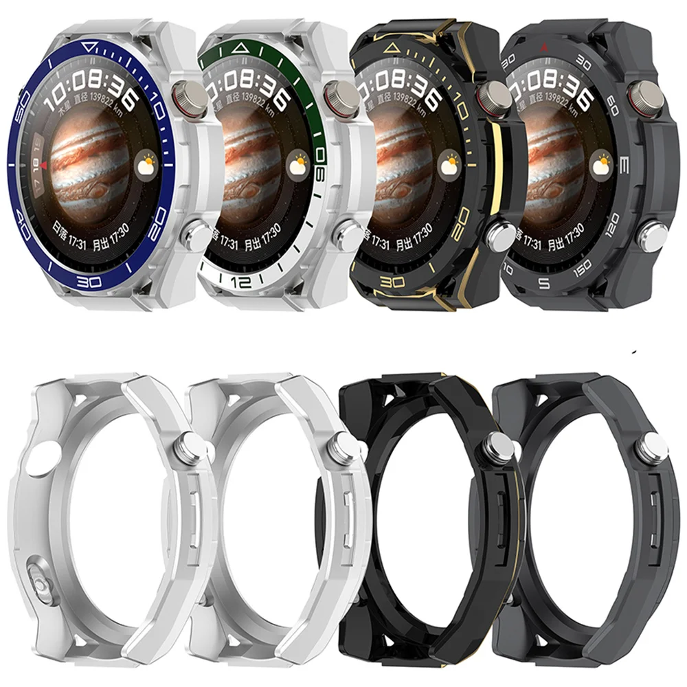 

Защитный чехол со скелетом для HUAWEI Watch4 Pro, сменные аксессуары для часов