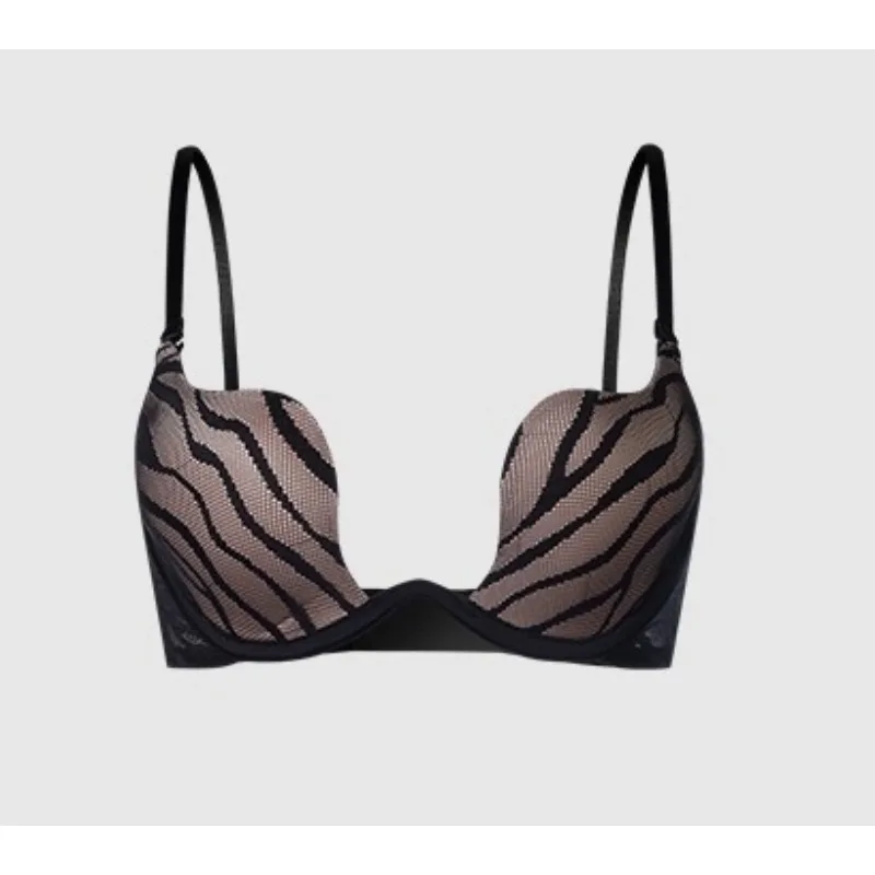 حمالة صدر فرنسية برقبة على شكل حرف U من البائع الكندي، حمالة صدر مريحة بدون خياطة للصدر الكبير، قابلة للتنفس، دعم لجميع المواسم ومجموعة ملابس التخسيس MOYISU #3