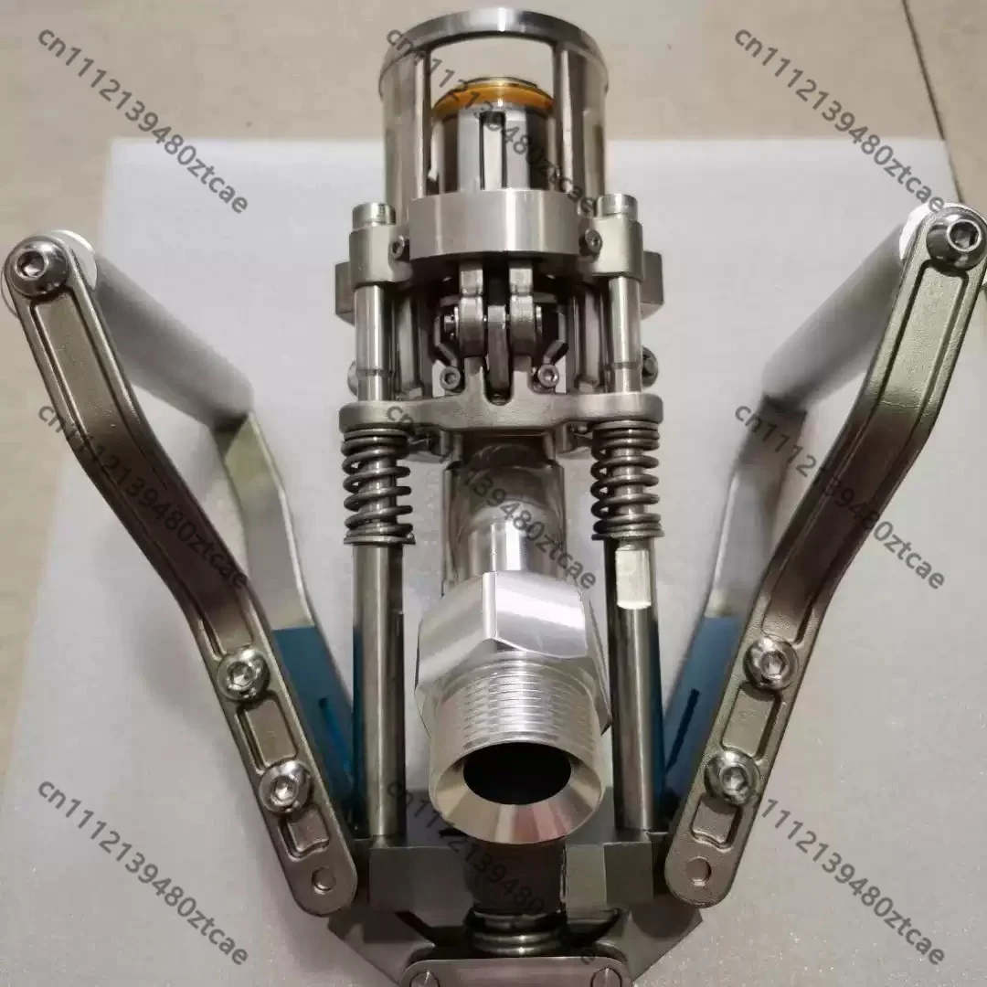 Cryogenic LNG Dispensing Nozzle Manual & Pneumatic Filling Gun Charging Connector For Gas Station