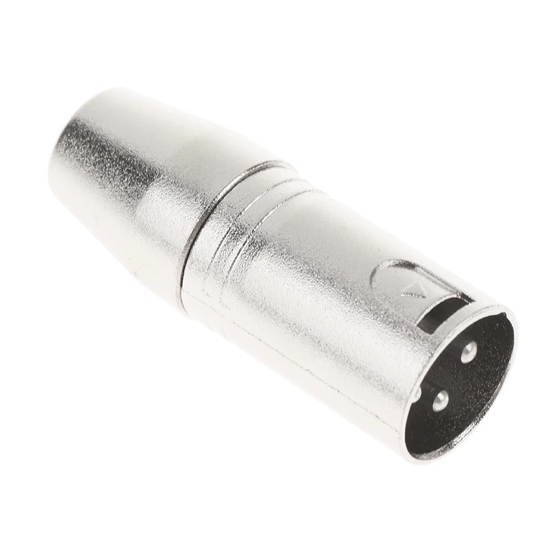 3-Pin XLR To 3.5MM Female Stereo Audio Connector Microphone Adaptors Coupler For Mixers Amplifiers Headphone Guitars Effects