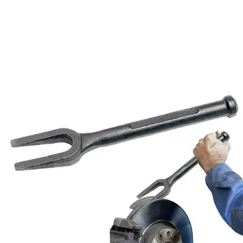 ボールジョイントセパレーターヘビーデューティスチールタイロッド取り外しロングボールジョイントスプリッターオープニングプーラージョイントとタイロッドセパレーターツール