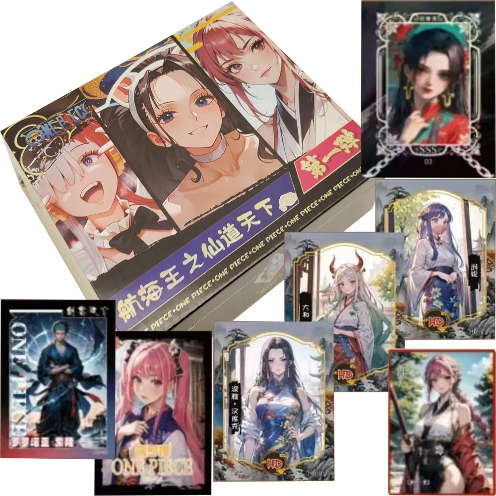 Classic Japanese Popular Anime One Piece Collection Cards Creative Periphery Exquisite Craftsmanship Characters Card Adult‌ Gift
