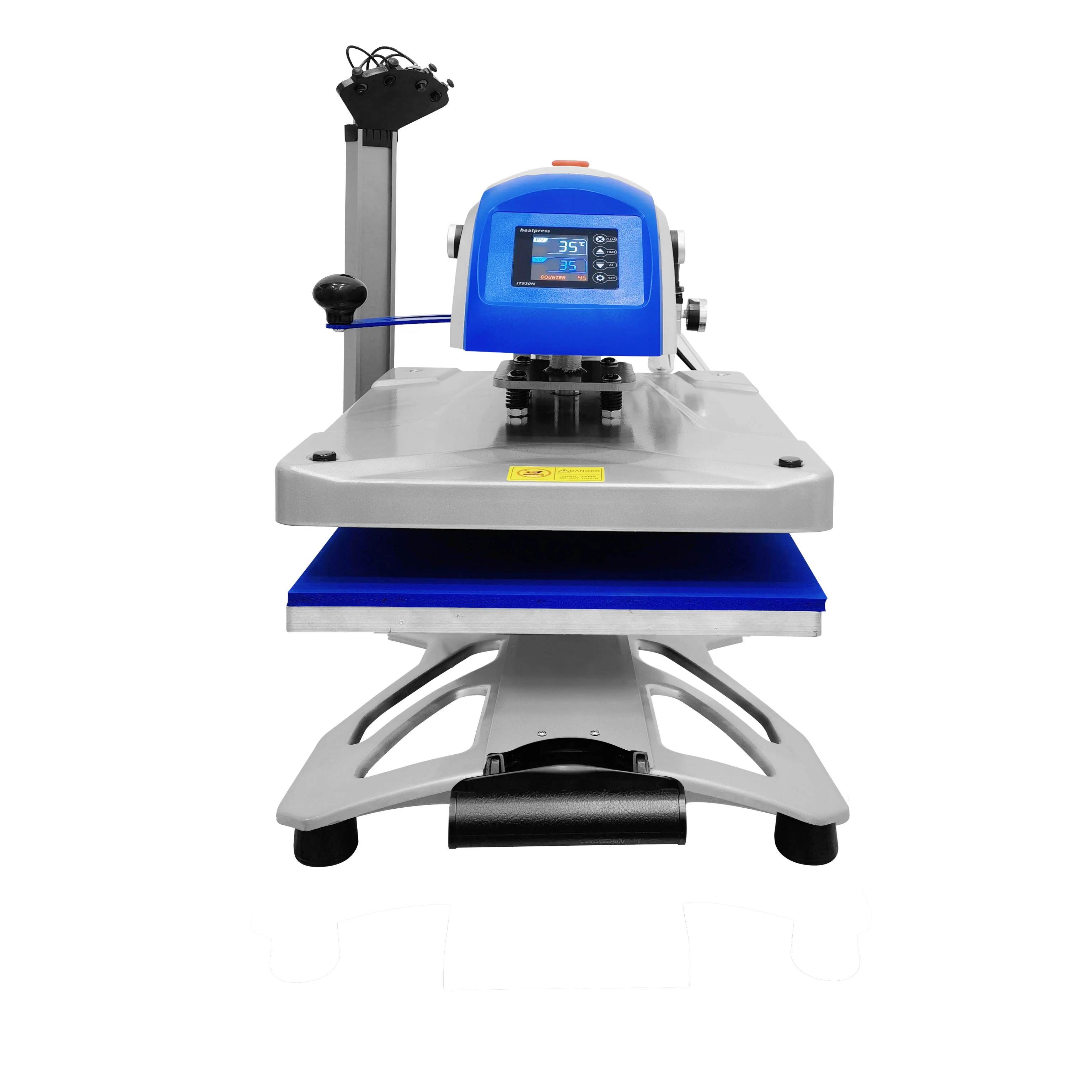 Swing Away & Slide Out Heat Press Machines Automatic 16x20 Pneumatic Heat Press Machine for T-Shirt Printing