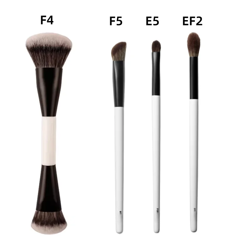Dual-Ended Foundation Face Brush for Makeup Application