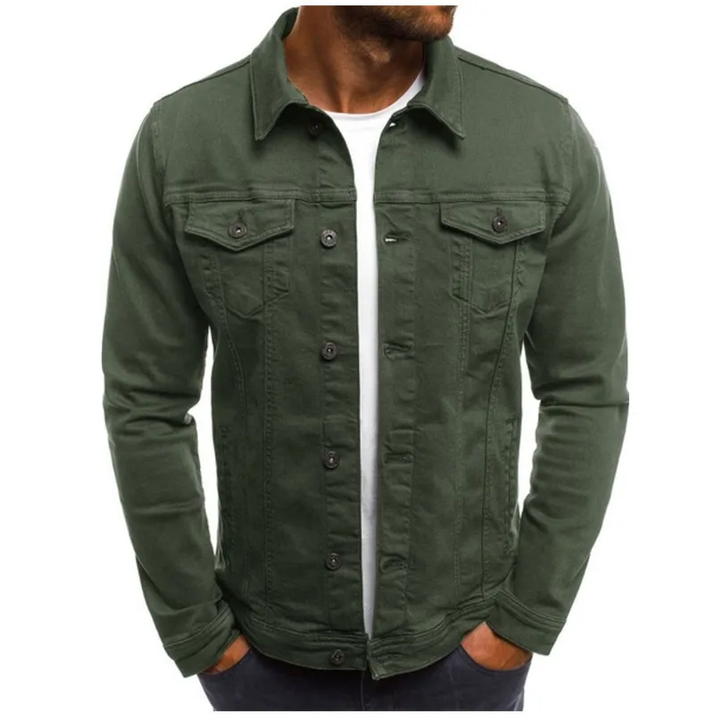 Men\'s Shirts Military Cotton Shirt Khaki Casual Retro Slim Fit with Pocket Long Sleeve Vintage Jacket Streetwear Drop Shipping