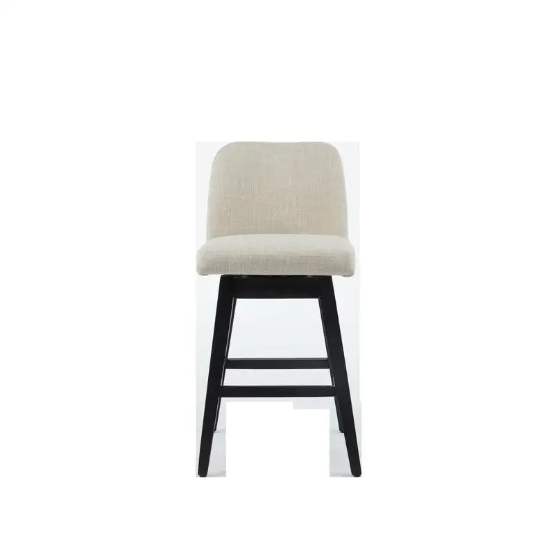 مقعد بار دوار 360 درجة، ارتفاع قابل للتعديل، تصميم حديث لأثاث المطبخ أو البار المنزلي #6