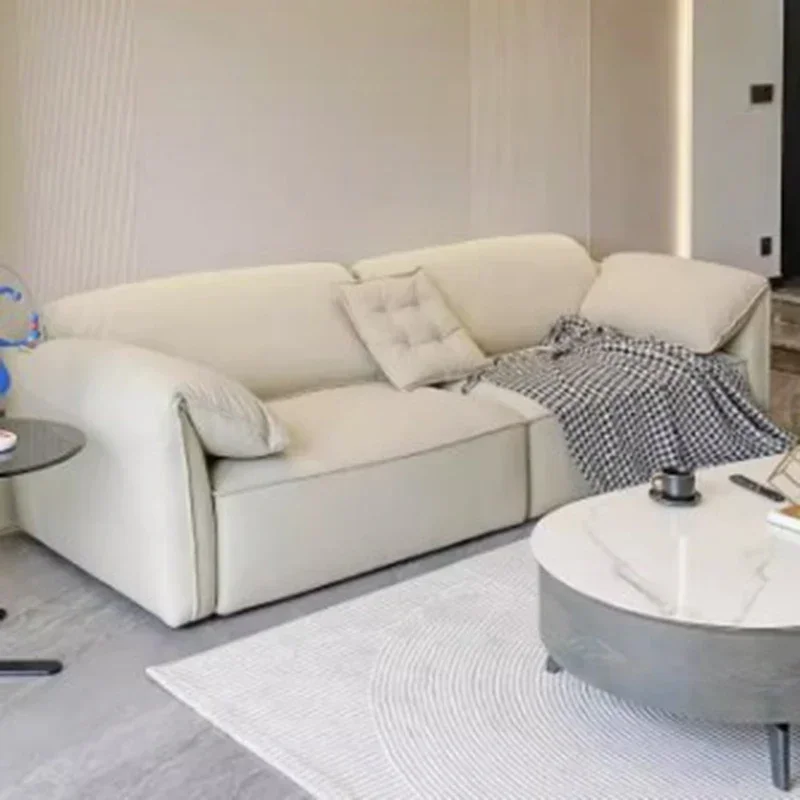 Puffs Modern Style Sofa Living Room Comfortable Designer Armchair Sofa Luxury Velvet Nordic Reading Salon Meuble Home Furniture