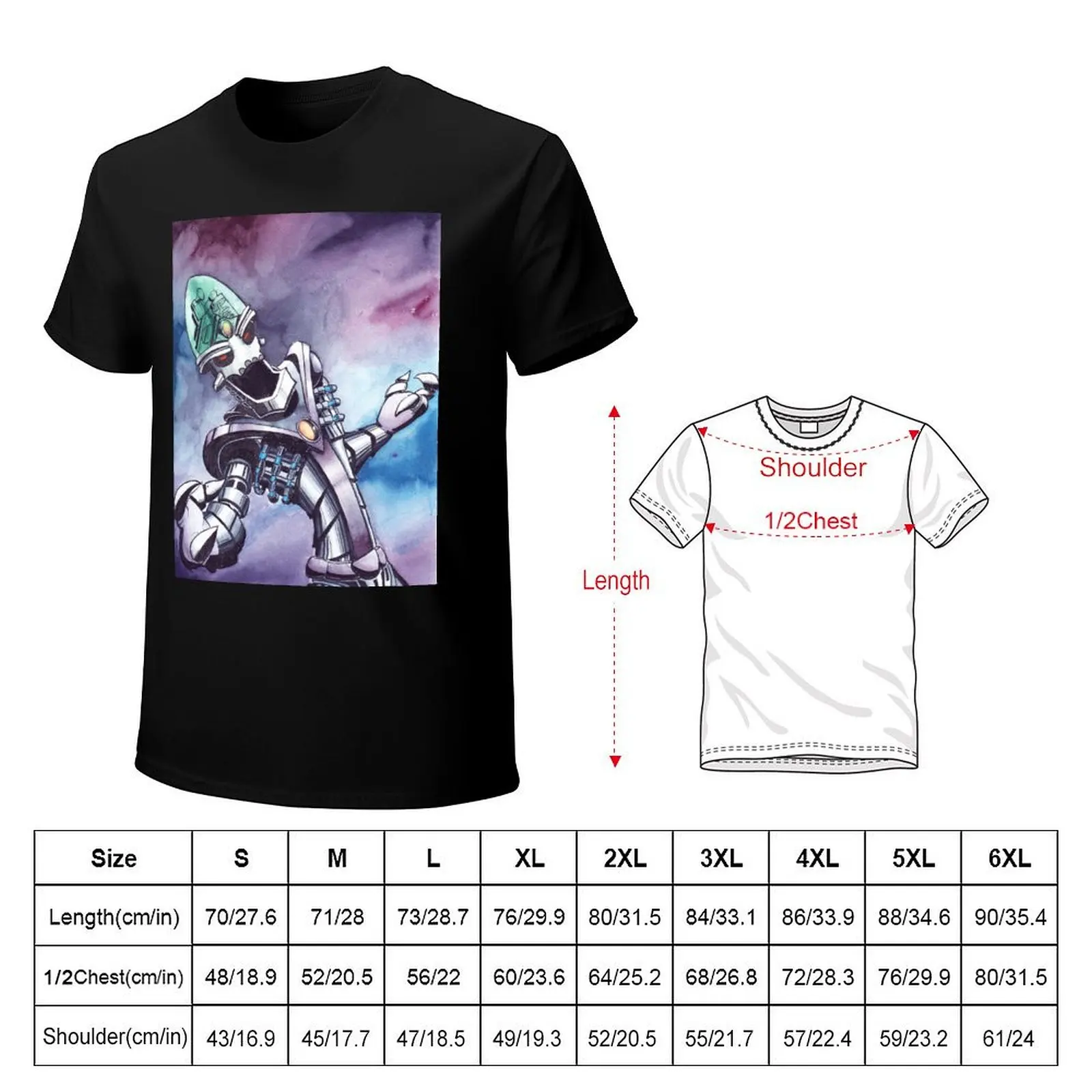 Ratchet and Clank Dr Nefraious T-Shirt Plus Size Lightweight Tee Shirt