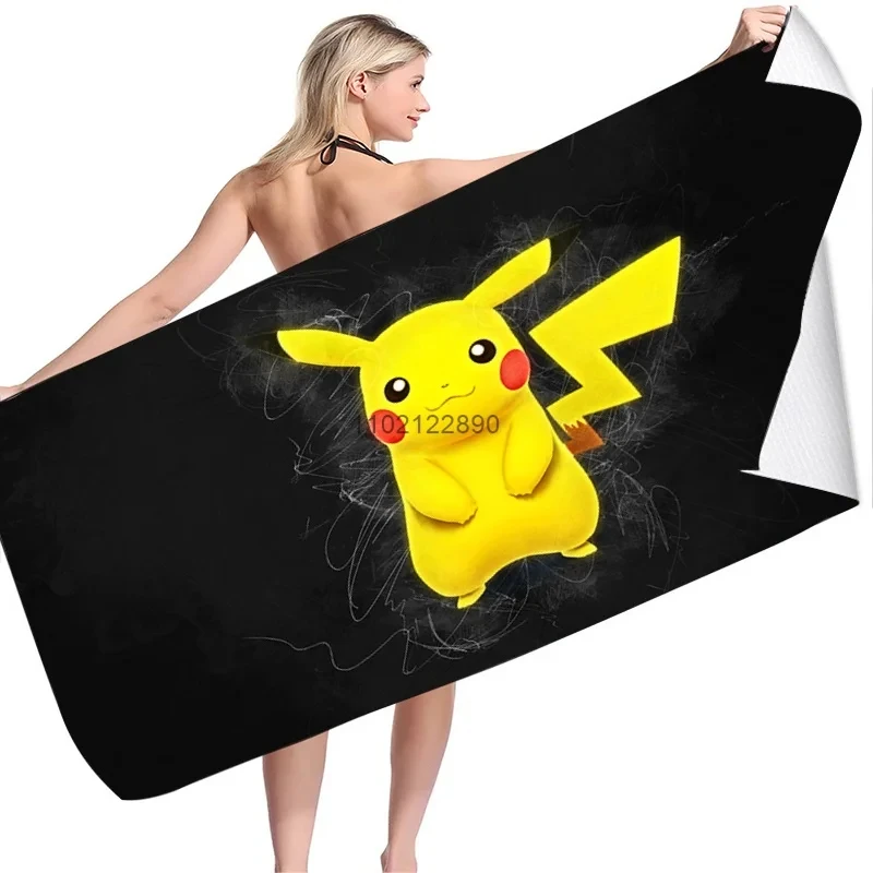 pokemon-pikachu-toalha-de-banho-infantil-macia-tamanho-grande-toalha-de-piscina-prenda-de-aniversario-desenhos-animados-japoneses-raios-quatro-estacoes