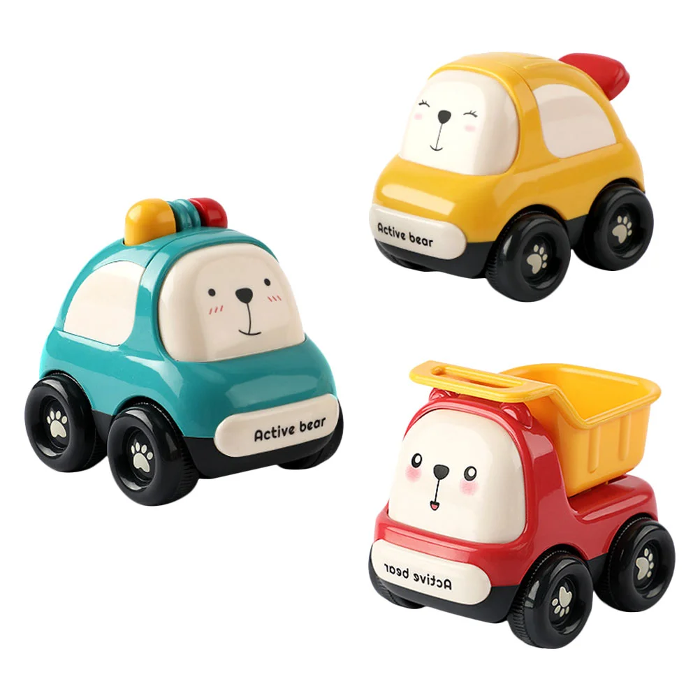 

6pcs Inertia Toy Cars for Boys Girls Toddlers Baby Push Car Toys Non Operated Smooth Movement Material Grasp