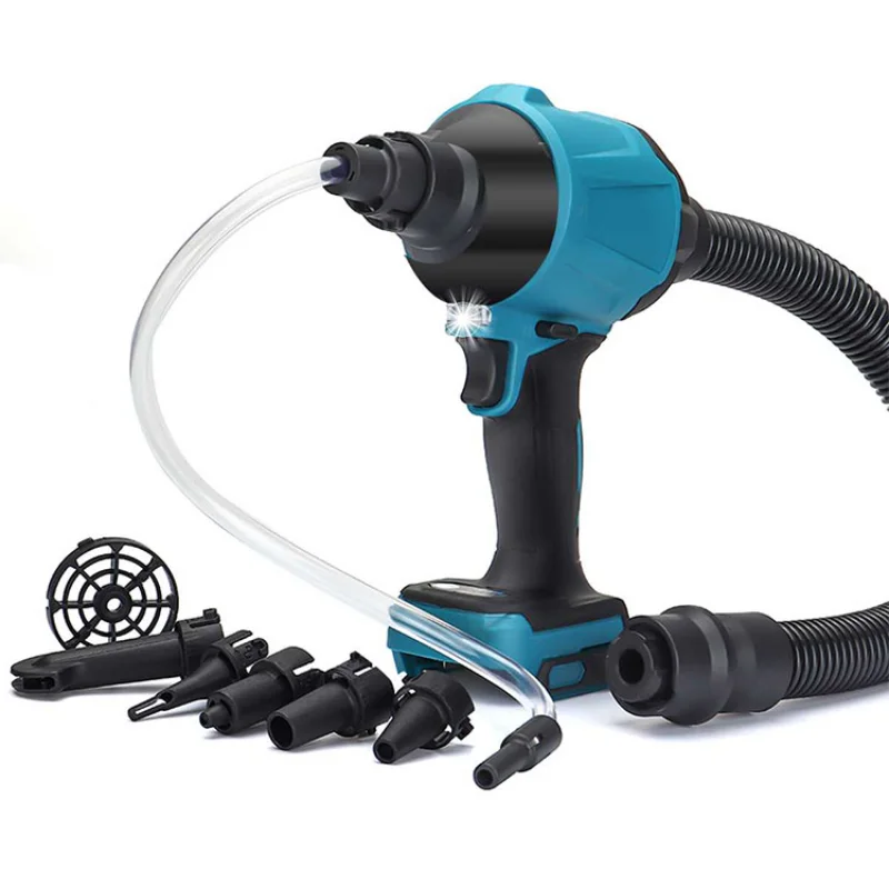 21V Garden Cordless Blower Vacuum Clean Rechargeable Air Blower for Dust Blowing Dust Computer Collector Hand Operat Power Tool