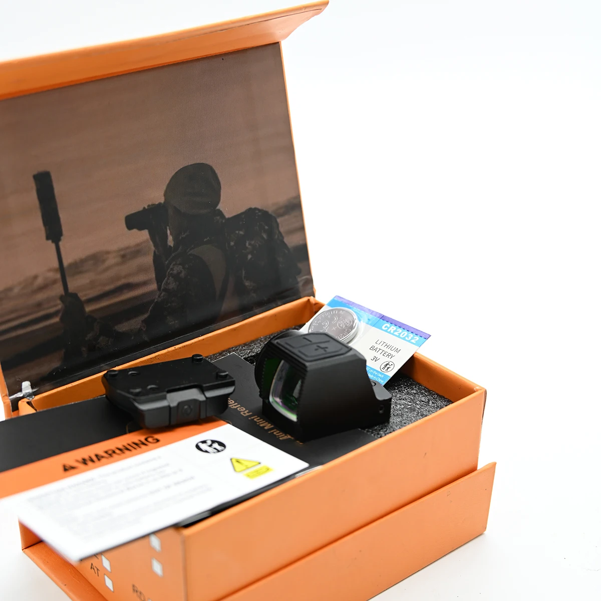 NEW Eot-ch N550 Red Dot Sight Enclosed Optics Collimator Hunting Riflescope W/Sports Shake Awake Reflection Hologram Scope
