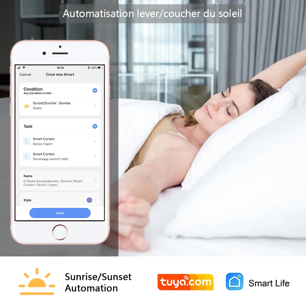 Tuya Smart Life ZigBee 3.0 Vorhang-Blindschalter für Rollladen-Elektromotor Google Home Alex MQTTa Echo Sprachsteuerung DIY