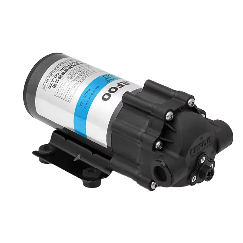 LEFOO Commercial Small Size Large Flow 1000GPD Dc Home Under-sink Water Pump for Water Dispenser & Coffee Machine