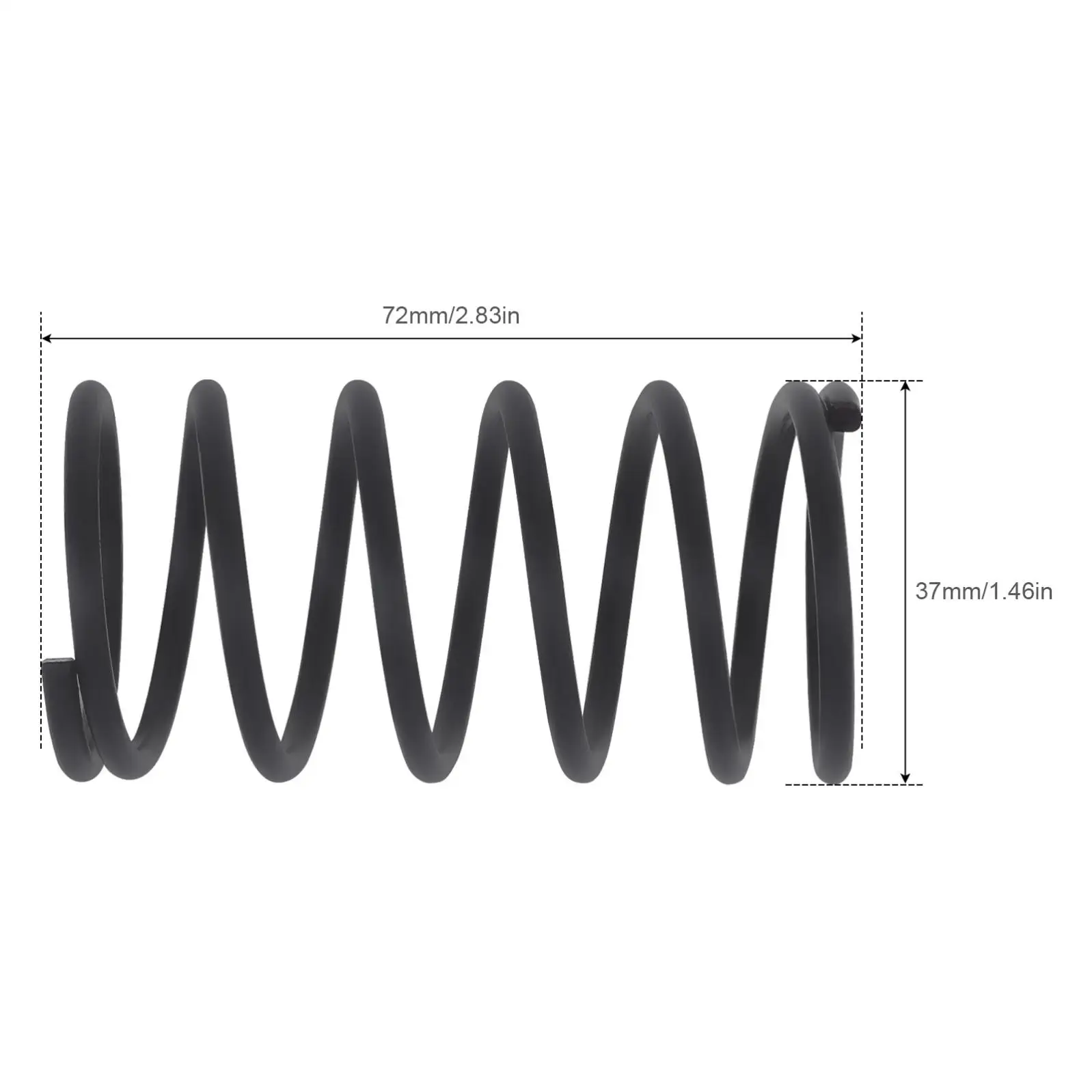 1pc Descaling Needles Spring Replacement Part for Needle Scaler / Pneumatic Rust Removal Tool, Air Tool Spring