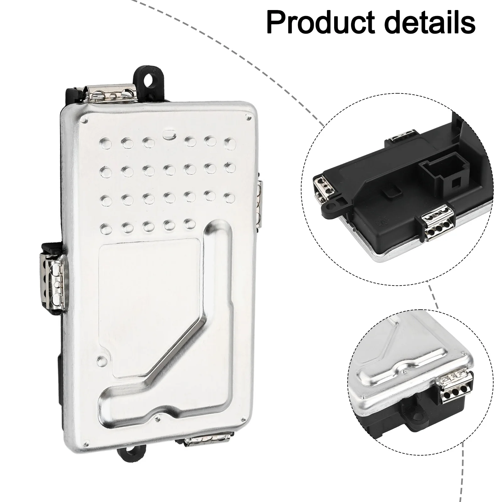 

High Performance Heater Blower Motor Resistor for BMW Models Compatible with 5 Series & 7 Series Part Number 64119226780
