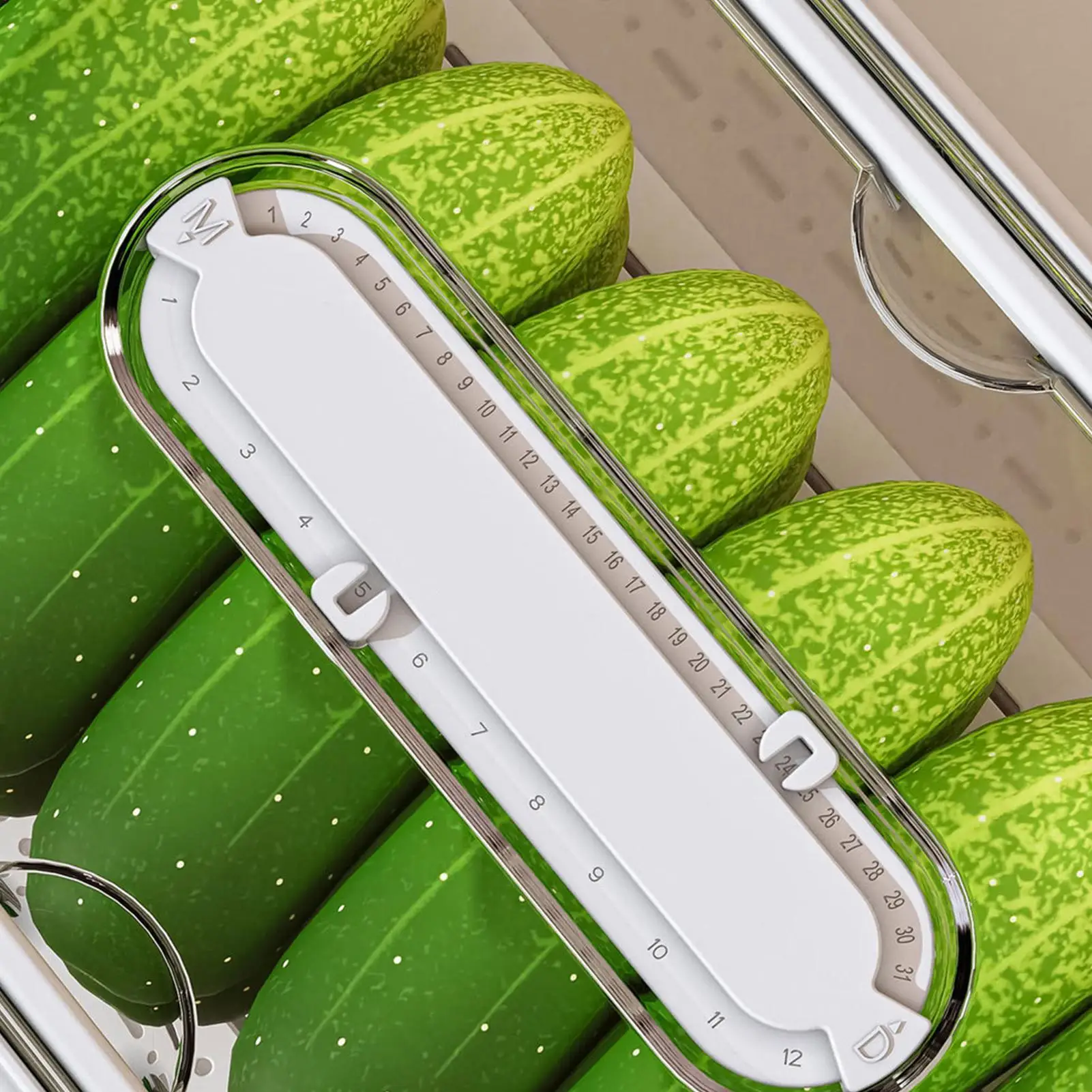 

Refrigerator Storage Box With Lids Leakproof Transparent Large-Capacity Fruit Vegetable Storage Organizer For Flour Sugar Beans