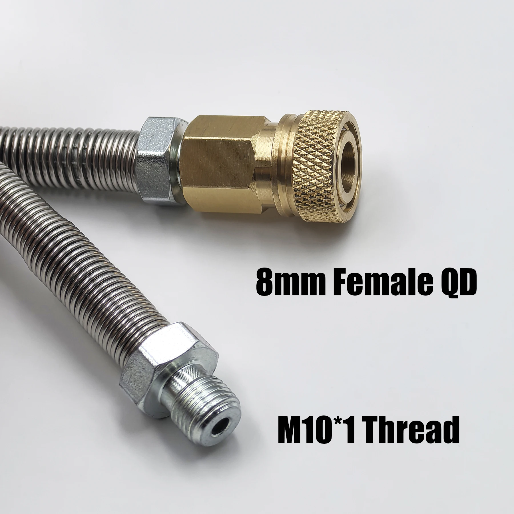 Imagem -02 - Válvula de Carregamento do Tanque de ar Comprimido Hpa Mangueira de Estação de Enchimento de Mergulho 20 50cm com Gaugem18x1.5 ou 818unf 4500psi 300bar