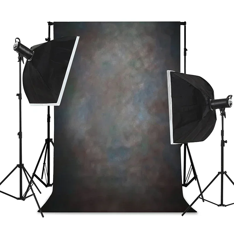 Vinyl Non-Woven Fabric 120x80cm/100x70cm Vintage Tie Dye Photography Backdrops Mixed Background Photo Props for Photo Studio