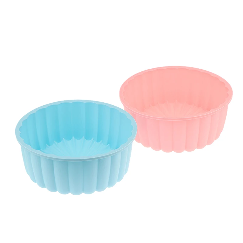 C 6 Inch Charlotte Cake Pan Silicone Cheesecake Nonstick Round Silicone Baking Mold Cake Molds For Strawberry Shortcake Tart Pie