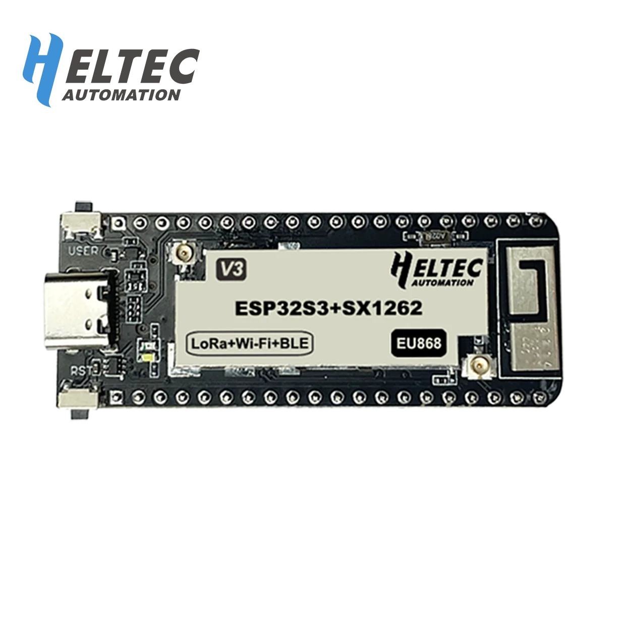 Heltec Meshtastic LoRaWAN Wireless Stick Lite V3 ESP32-S3FN8 SX1262 Support Bluetooth WiFi LoRa Connections IoT