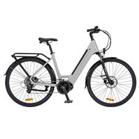[EU Direct] 28 Inches e-Bike, Electric Bike, E-City Bike, 13 Ah Removable Battery,City Bike with Pannier Rack for Commuters