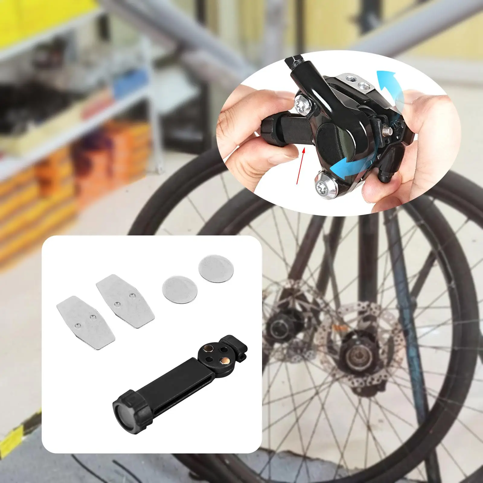 

Простой в использовании инструмент для разжима тормозных колодок велосипеда, пресс для поршней из углеродистой стали для точного ремонта гидравлических тормозов велосипедов