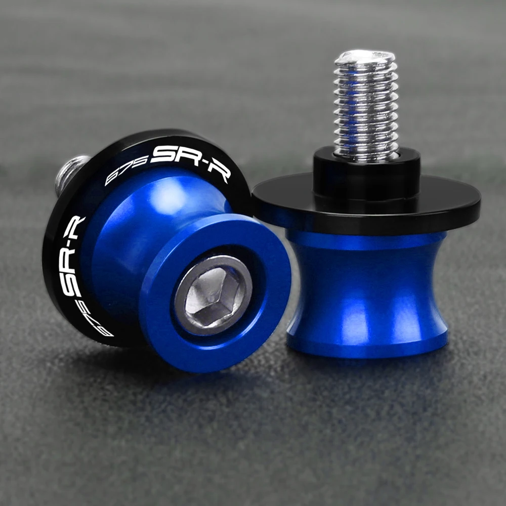 Für CFMOTO CF MOTO 675SRR 675 SR-R 675 SRR 675 2024 2025 Motorräder Zubehör 10 MM Schwinge Spulen Hinten Ständer schrauben Sliders