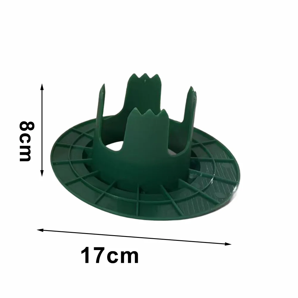 6 Pack Lawn Sprinkler Head Protector For Garden Green Plastic Covers Shield Irrigation From Mowers And Foot Traffic 17x8cm