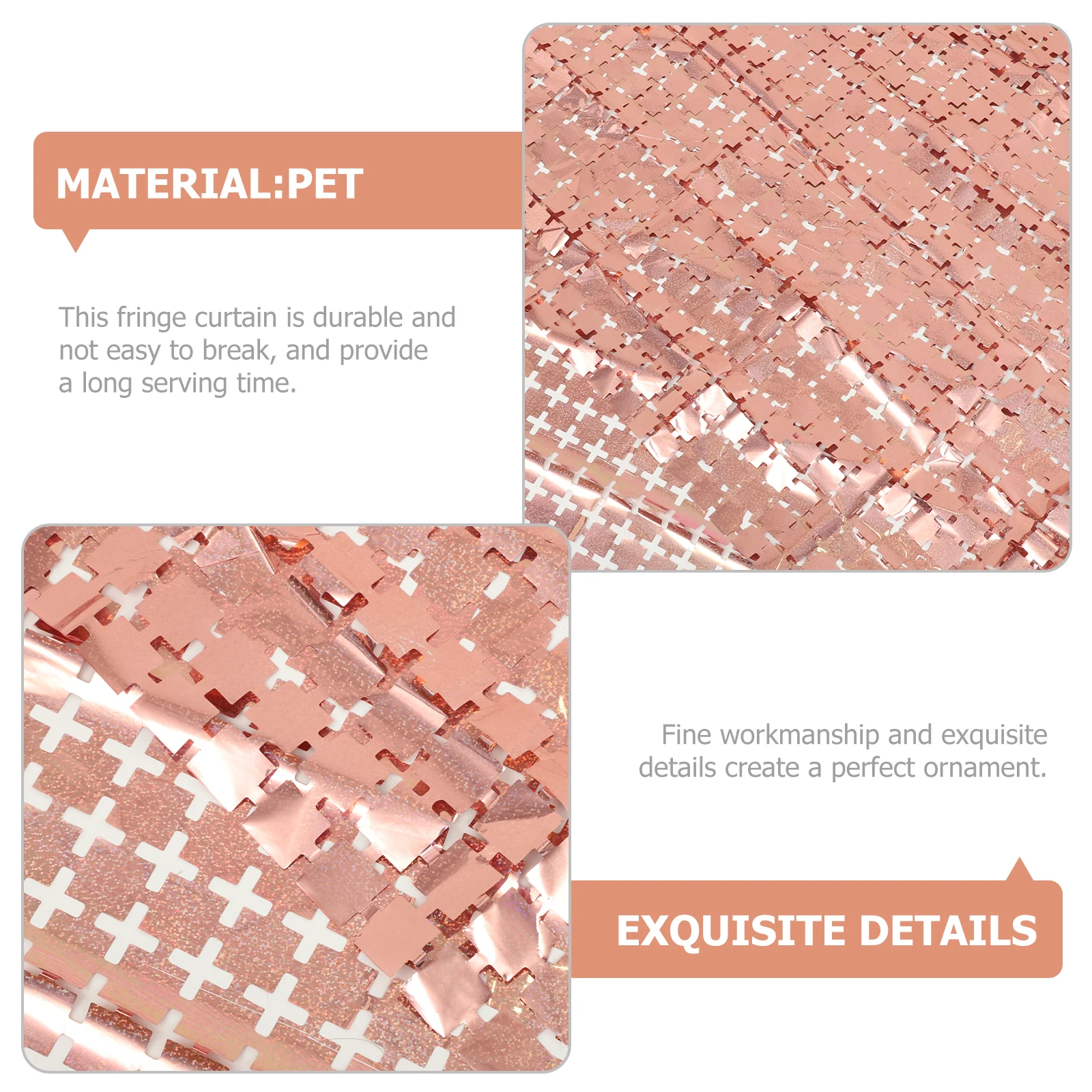 

Laser Fringe Curtain Backdrop Foil Streamer For Party Wedding Birthday Decor Shower Festival Disco Tinsel Door