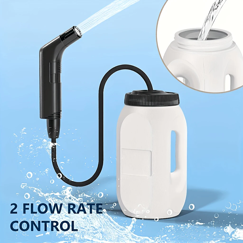 84.54oz Portable Bidet Travel for Women/Men Rechargeable Electric Shattaf for Toilet Hiking And Camping Handheld Bidet Sprayer w