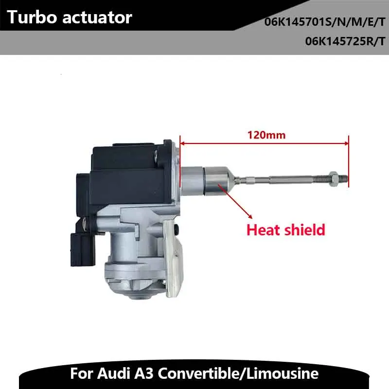 

Электронный приводной клапан для VW GOLF/PASSAT B8 2.0T 06K145701S для Audi A3 Convertible/Limousine/Sportback 2.0T 06K145725R T